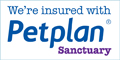 Insured by PetPlan Sanctuary